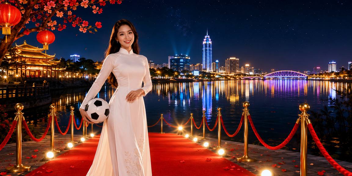 Người phụ nữ mặc áo dài tại Đà Nẵng